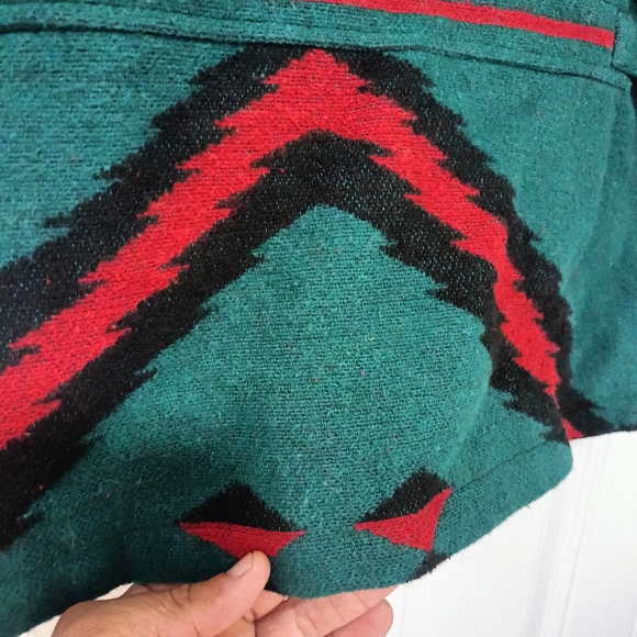 Ralph Lauren Country  southwest Aztec women's jacket wool blend sz L USA RARE - Picture 3 of 15